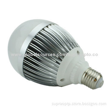 12W LED Bulb, 1,080lm, 85-265V AC, E27 Socket, >50,000-hour Lifespan, CE Mark